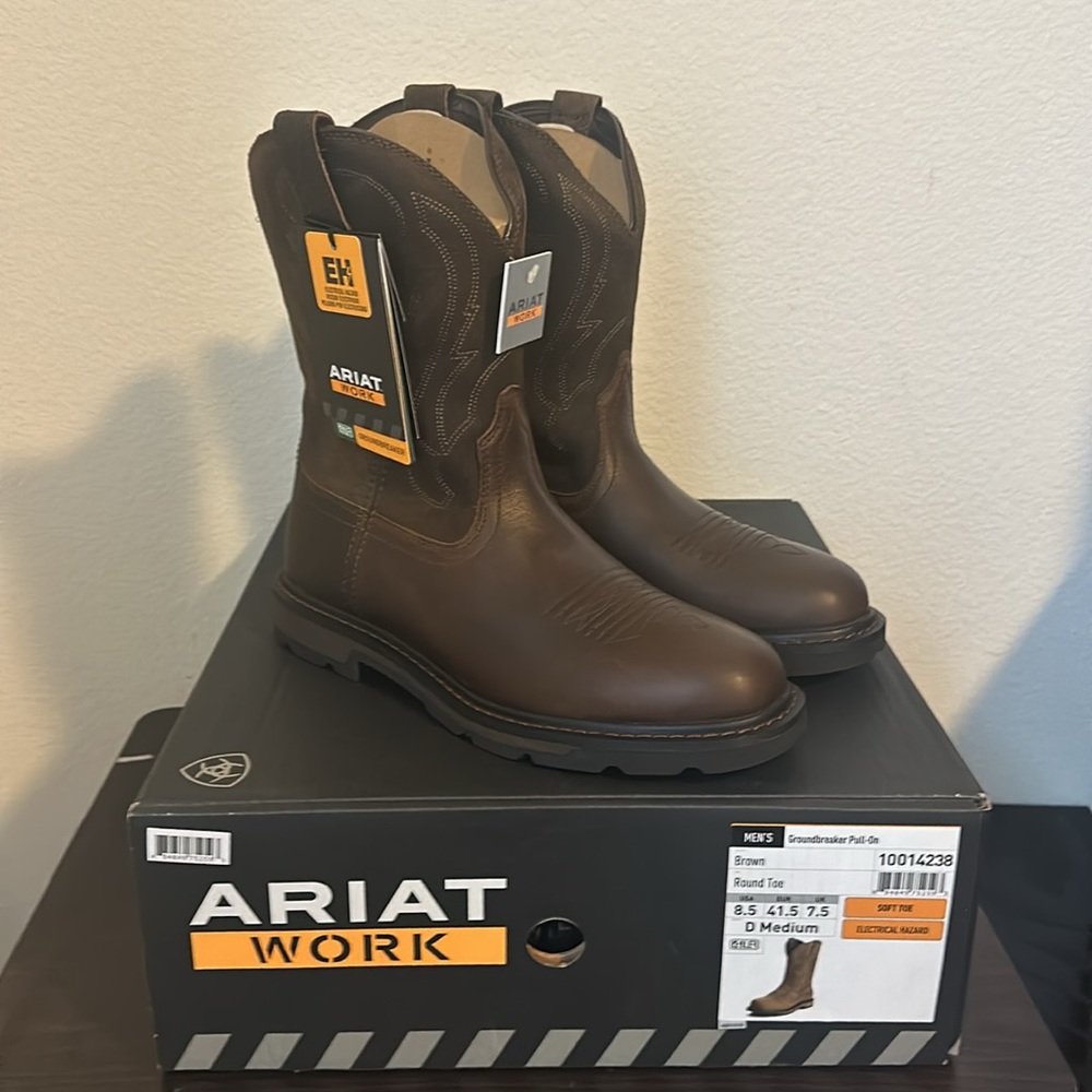 Ariat Groundbreaker Mens Pull-On Boots